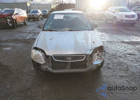 1998 Honda Civic Lx from USA, damaged, VIN 2HGEJ6674WH517107